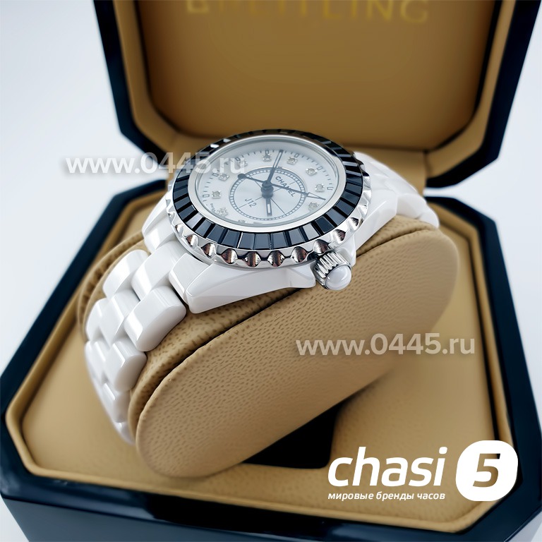 Chanel J12 Diamonds White small  (00314)