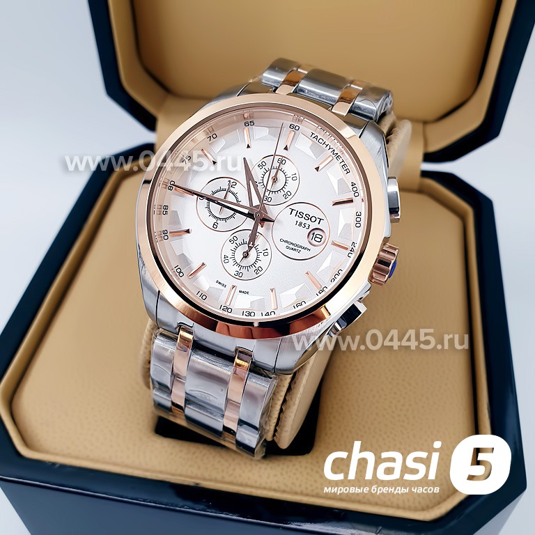 Копия часов Tissot Couturier Chronograph (01239)