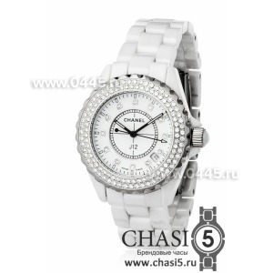 Chanel J12 Diamonds White (00916)