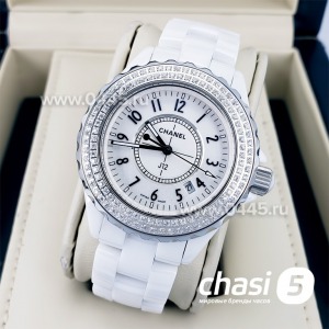 Chanel J12 Diamonds White (01517)